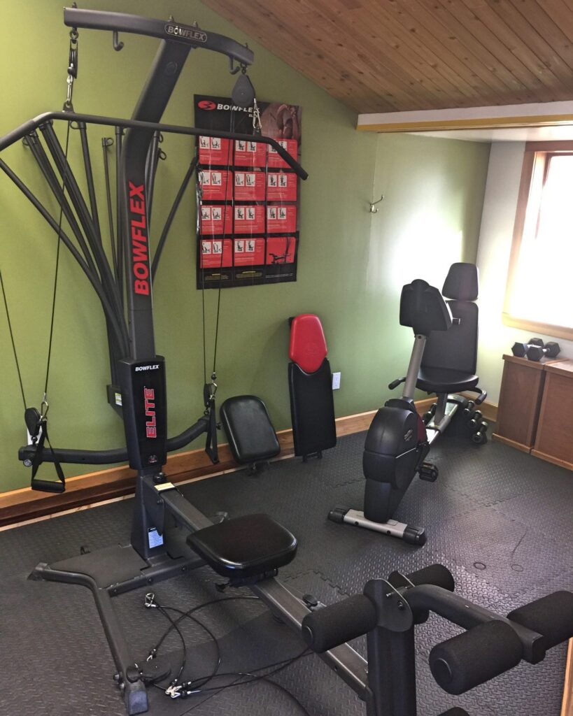 Exercise equipment in Exercise Room