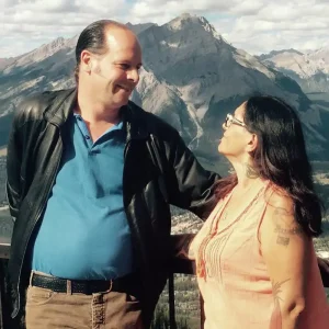 Ab & Rhonda in Banff