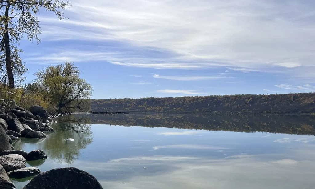 Hafford Beach dock in Lebret 2024